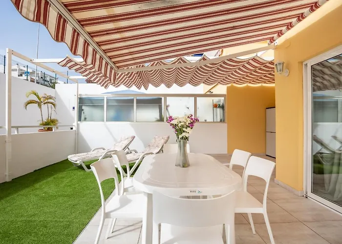 公寓 Family Near Ocean Cristianos Lovetenerife *